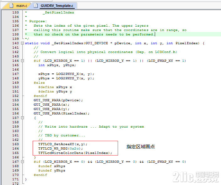 _SetPixelIndex(GUI_DEVICE * pDevice, int x, int y, int PixelIndex)